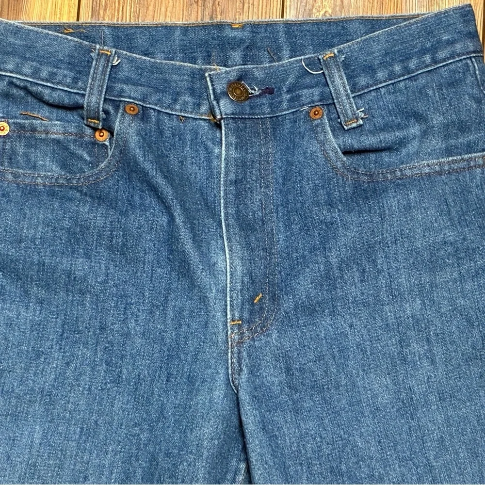 Vintage Levi’s 717-0613 Jeans 30x29 Made in USA Straight Leg Classic Denim 70’s - Picture 3 of 15